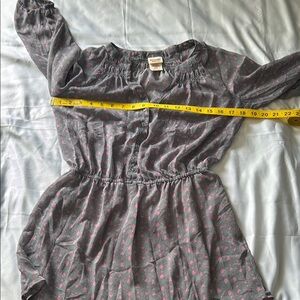 Mossimo Supply Co. Gray and Pink Mini Skirt